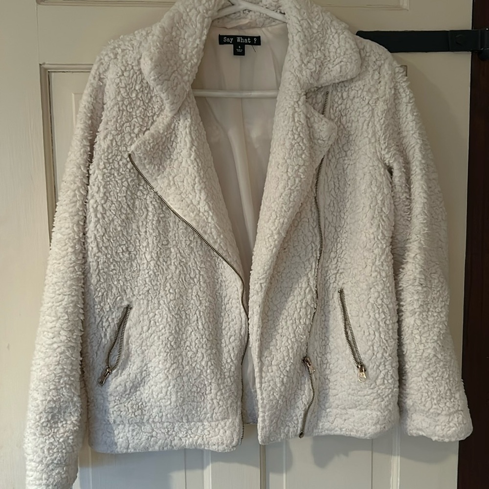 Sherpa fleece jacket